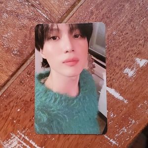 Taemin official photocard!